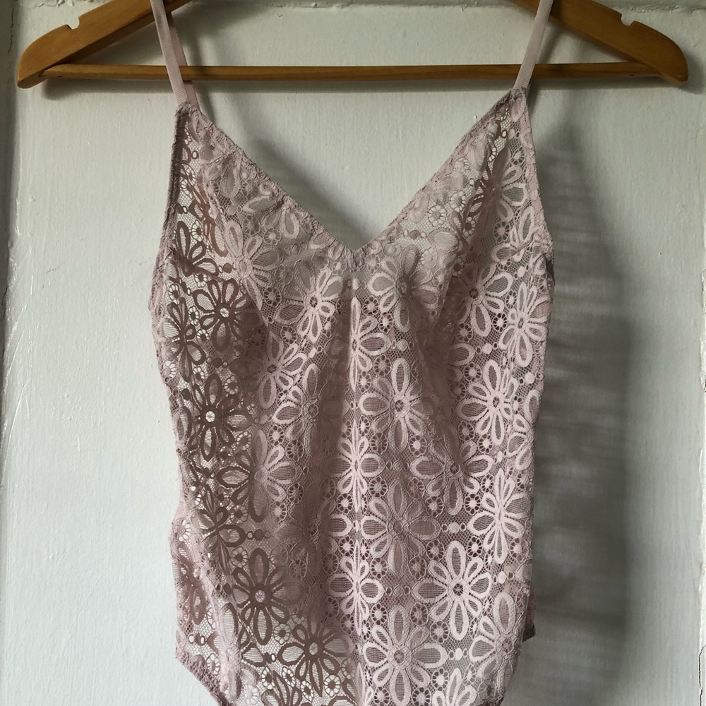 Victoria’s Secret thong lace open side teddy